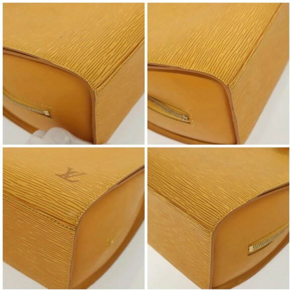 LOUIS VUITTON Epi Pont Neuf Hand Bag Yellow - Picture 16 of 16
